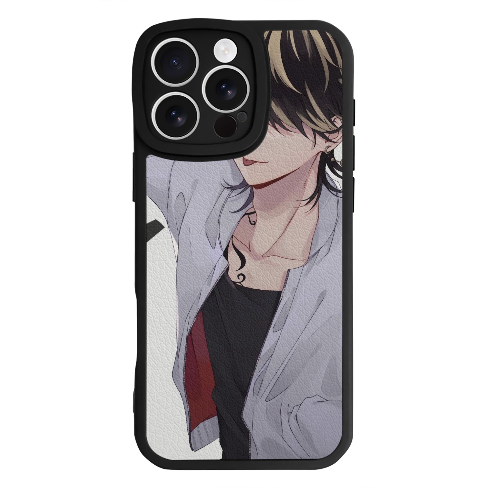 （画像用） 東京リベンジャーズ Tokyo Revengers 【iPhone 16シリーズ対応】シリコンスマホケース（レザー調） 材質：シリコン